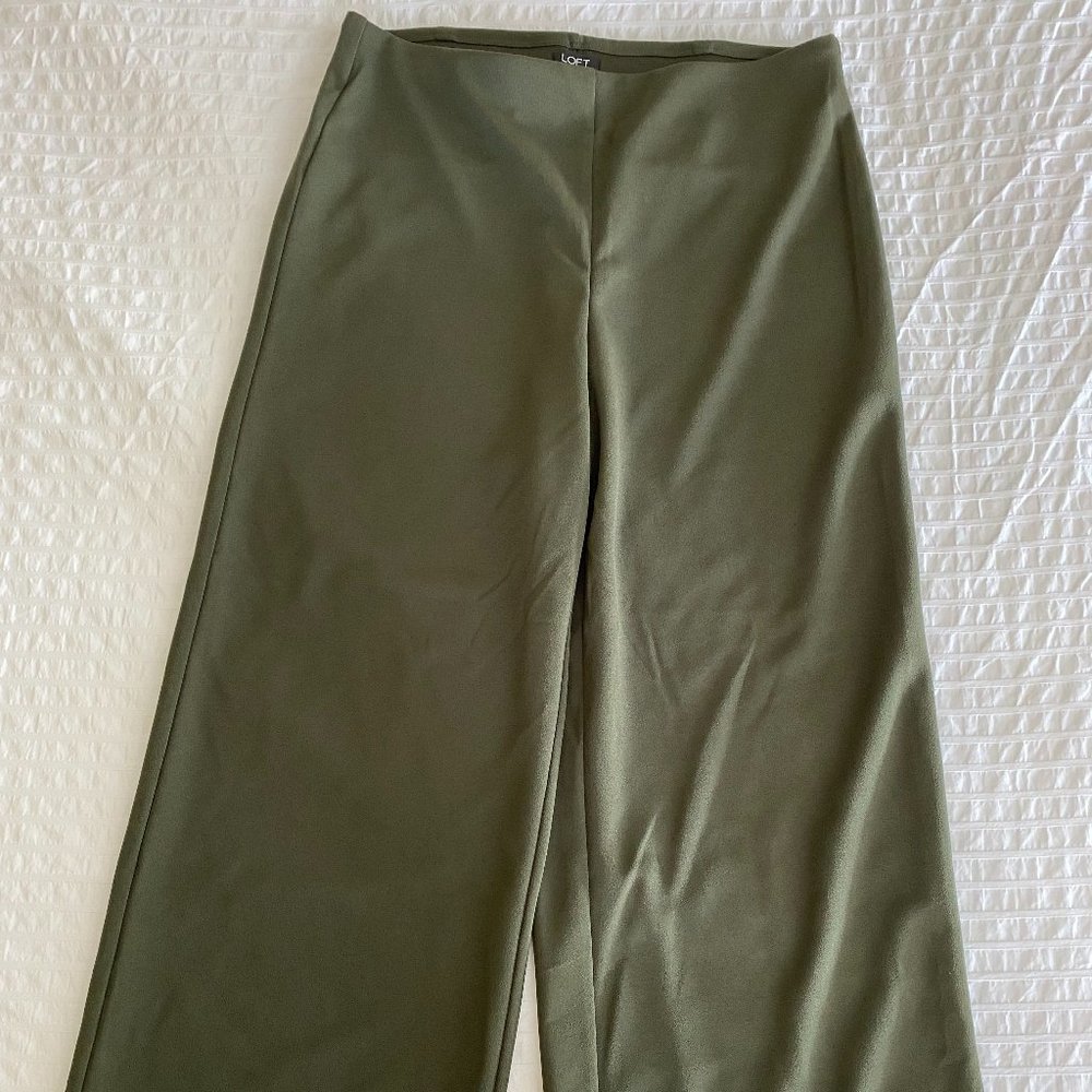 Wide Leg Gaucho Pants
